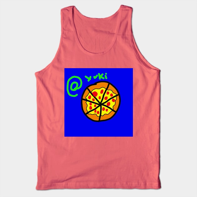 Pizza Tank Top by yuki's art